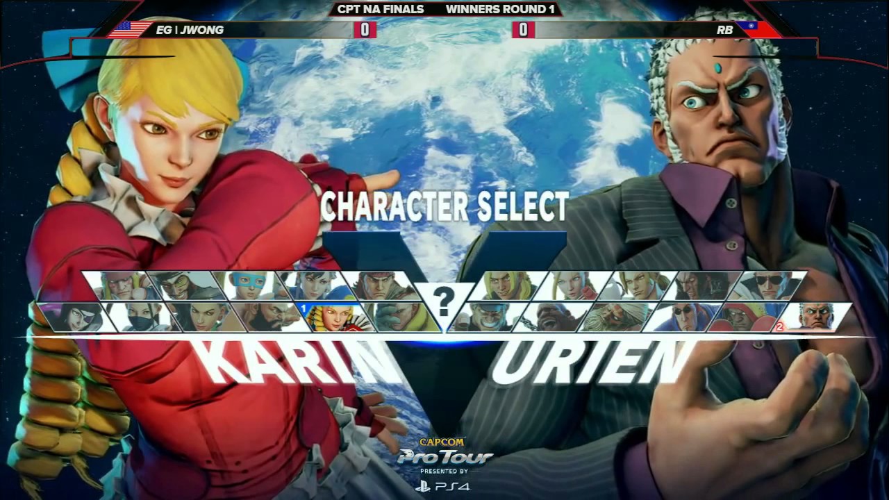 SFV: Red Bull Battle Grounds Top 16 Part 1 - NA Finals Red Bull Battle Grounds - CPT2016