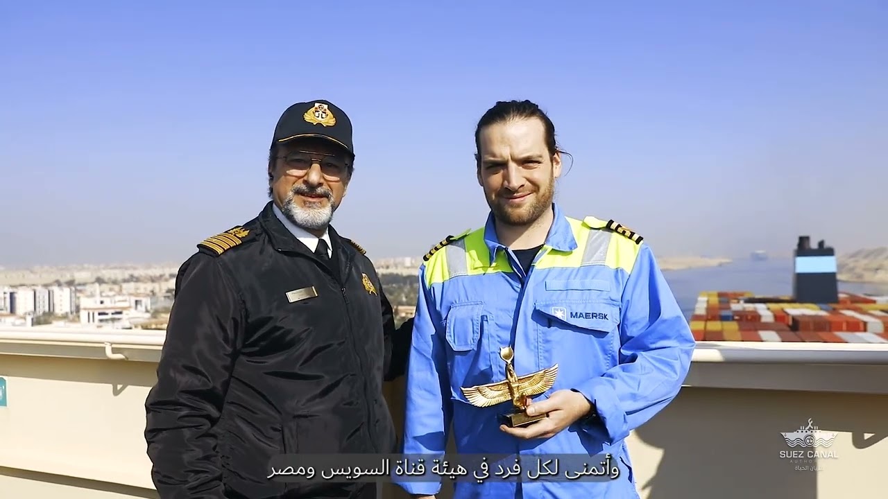 The Suez Canal Authority joins its clients for the celebrations of the New Year