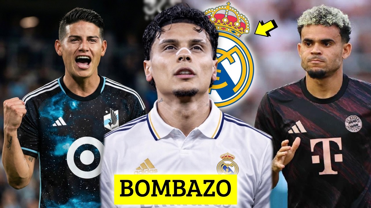 🔥HINCHAS PIDEN a RICHARD RIOS en REAL MADRID😱LUIS DIAZ TOP 3 - JAMES DEBUT MLS