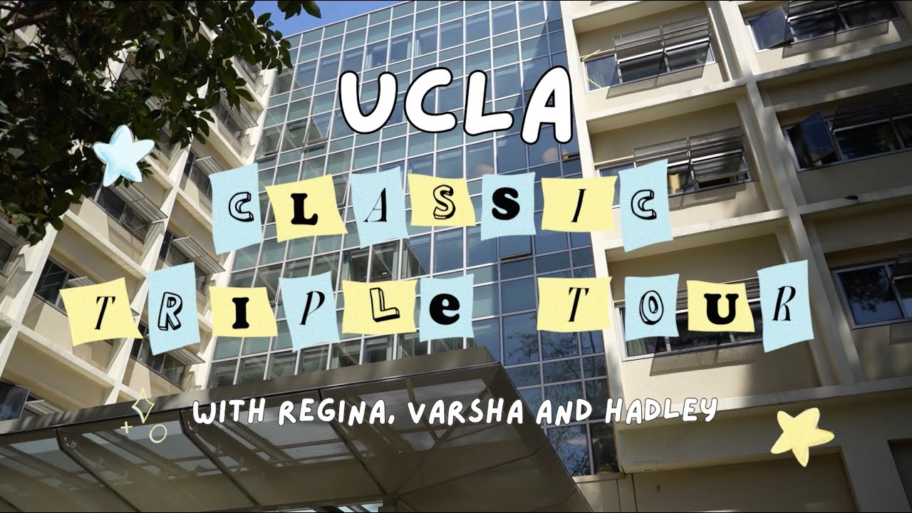 Classic Triple Dorm Tour | Hedrick Hall | UCLA Housing