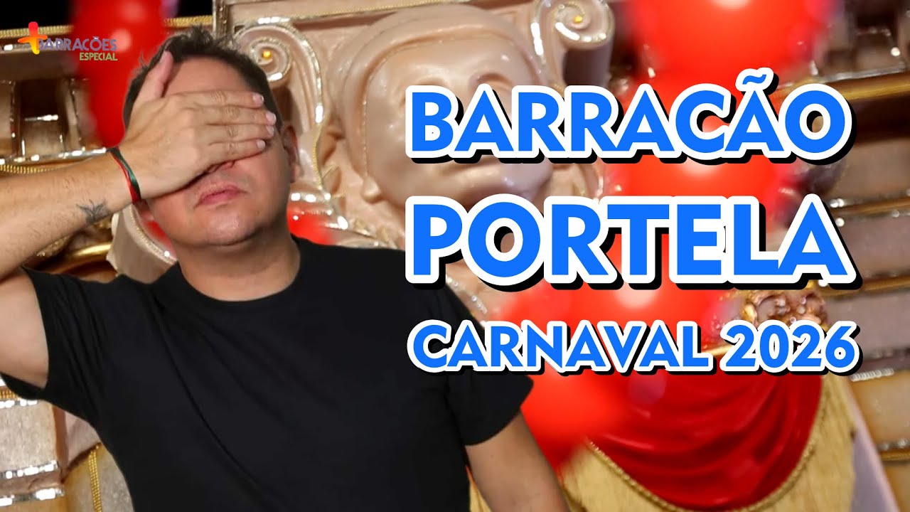 🫅🏾 Barracão da Portela para o Carnaval 2026