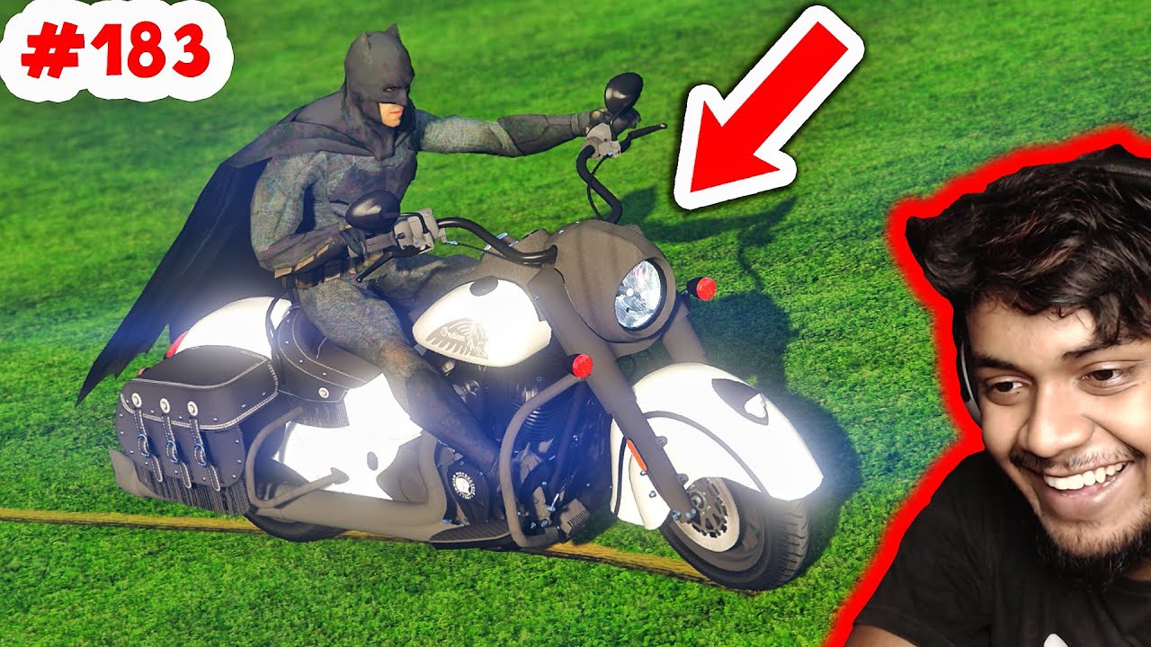 Batman's new DARK HORSE BIKE IN LOS SANTOS #183 | Gta5 tamil