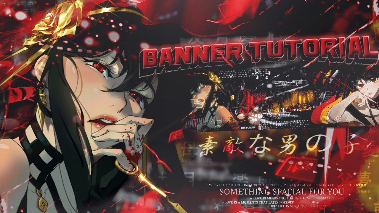 How To Make a Cool Anime Banner ✨ on Android/iOS | Ibis Paint X Tutorial ! #ibispaintx #wazegfx