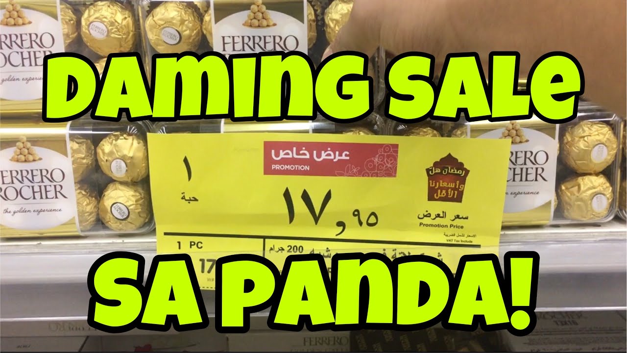 PANDA SALE | CHOCOLATES | #DewCTV