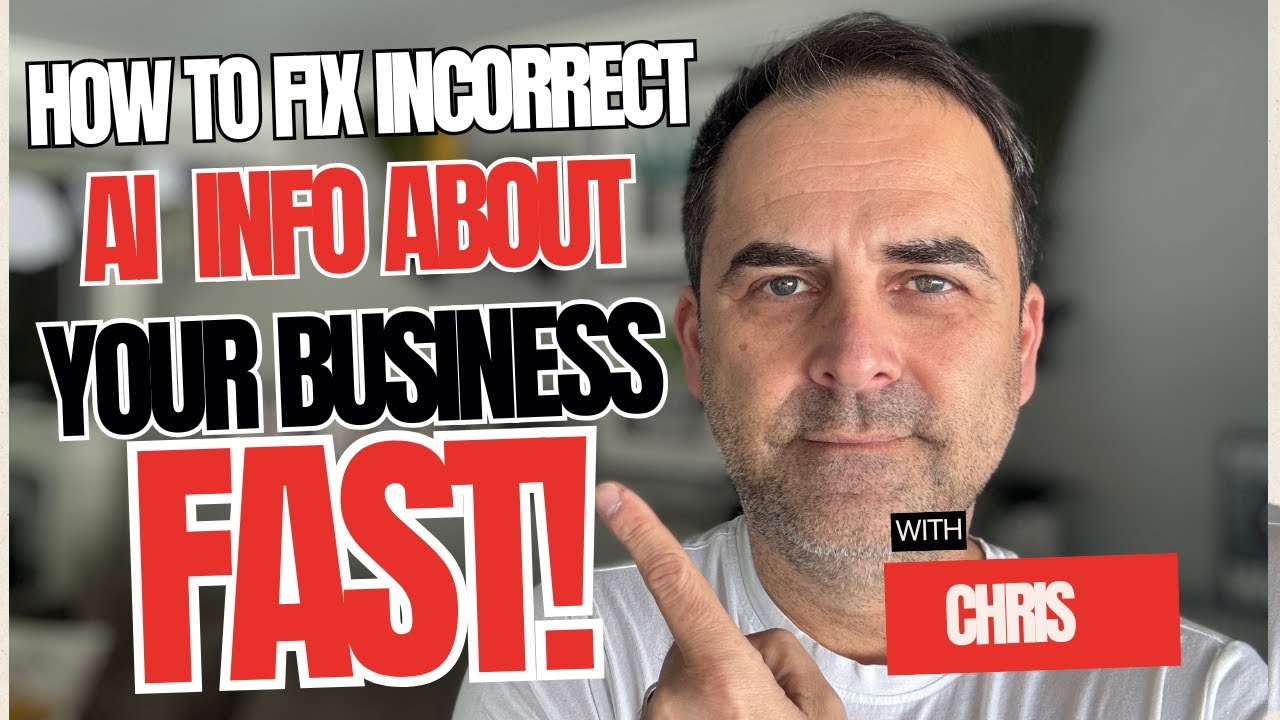 How to Fix Incorrect AI Info About Your Business FAST!
