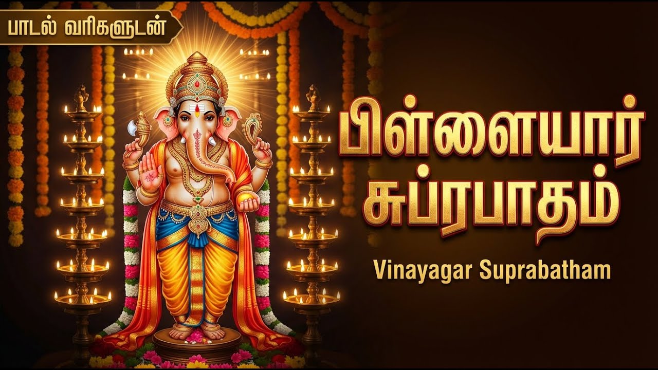 Ganesha Suprabatham 🙏 | Pillayarpatti Karpaga Vinayagar Bhakti Songs | Vinayagar Bhakti Padalgal
