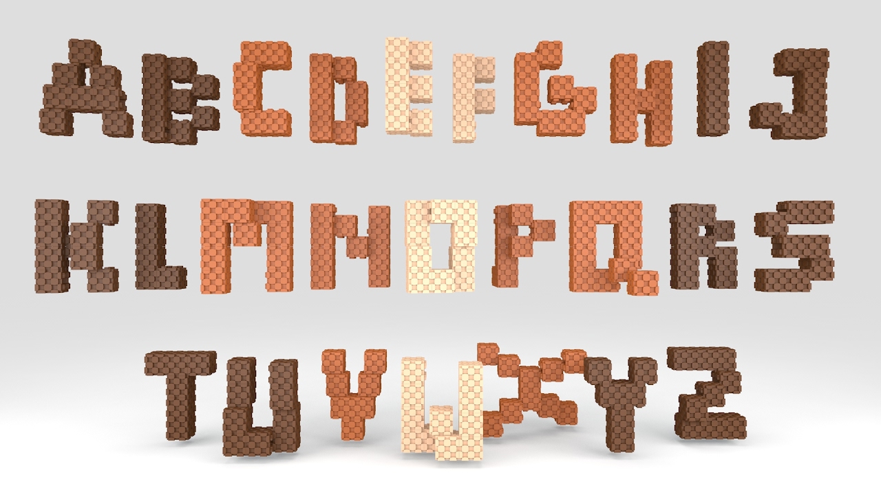 Chocolate ABC Alphabet Children Song