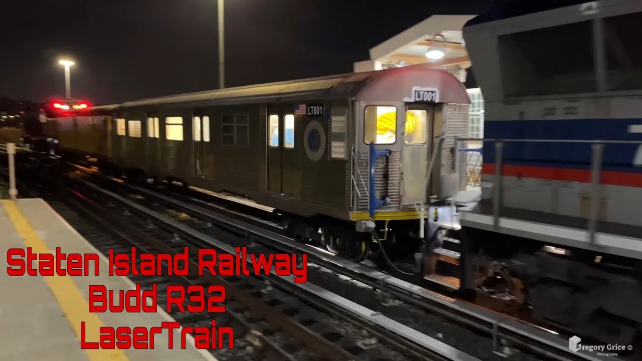 Staten Island Railway LaserTrain @ Clifton & Tompkinsville