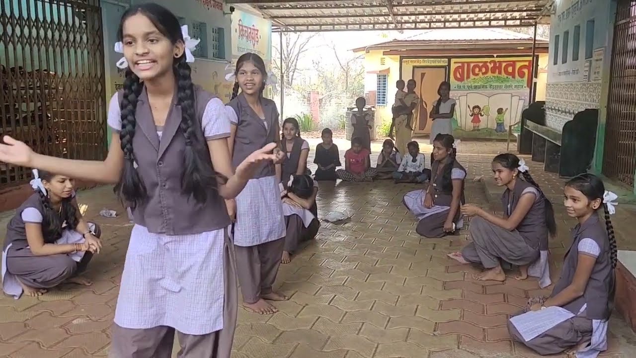 जिल्हा परिषद केंद्रशाळा खेवारे महाज . जागतिक महिला दिनानिमित्त महिलांचे सबलीकरण पथनाट्य