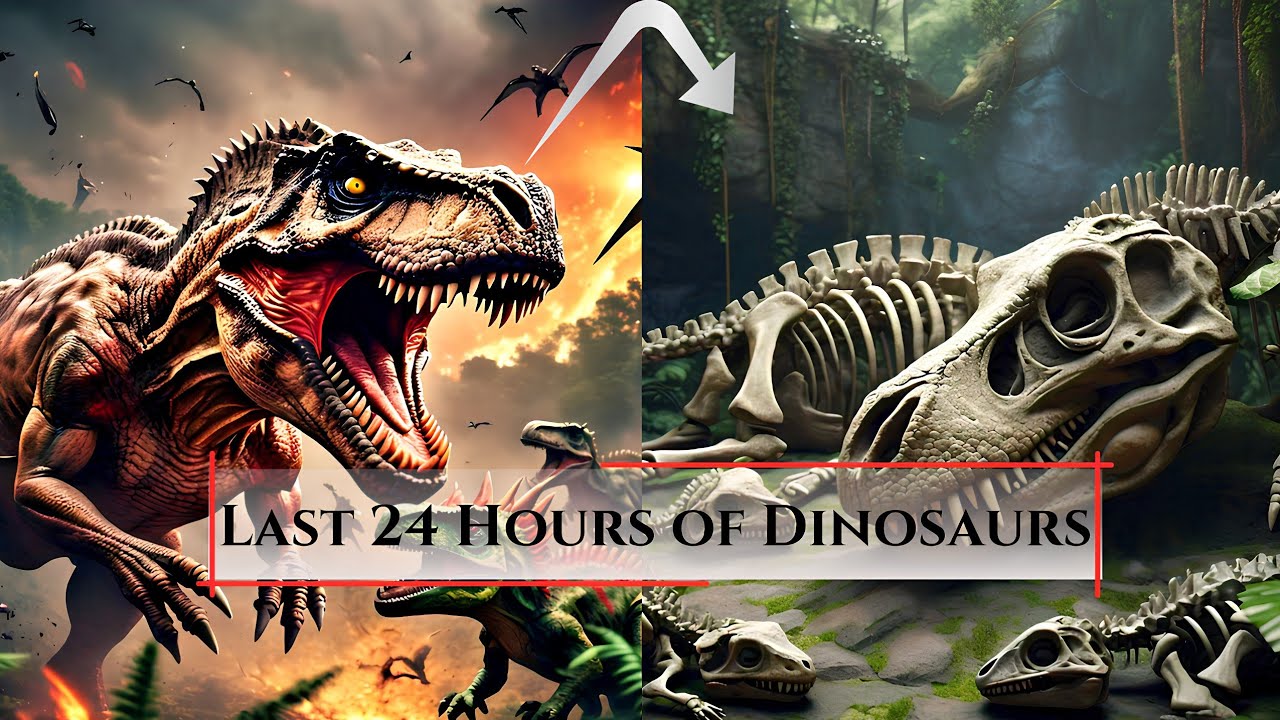 The last 24 hours of Dinosaurs life on earth| in Hindi|