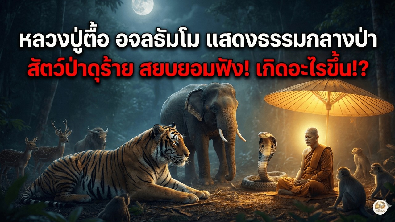 สยบสัญชาตญาณฆ่า! เมื่อพยัคฆ์ร้ายหมอบกราบฟังธรรม 