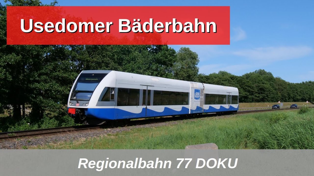 Die Usedomer Bäderbahn DOKU Teil 1: Geschichte, Unternehmen, Fahrzeuge, Liniennetz