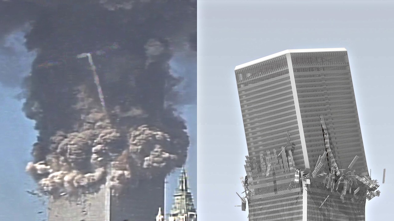 Comparison to Reality: WTC Simulation 2025, Part 1 (South Tower)