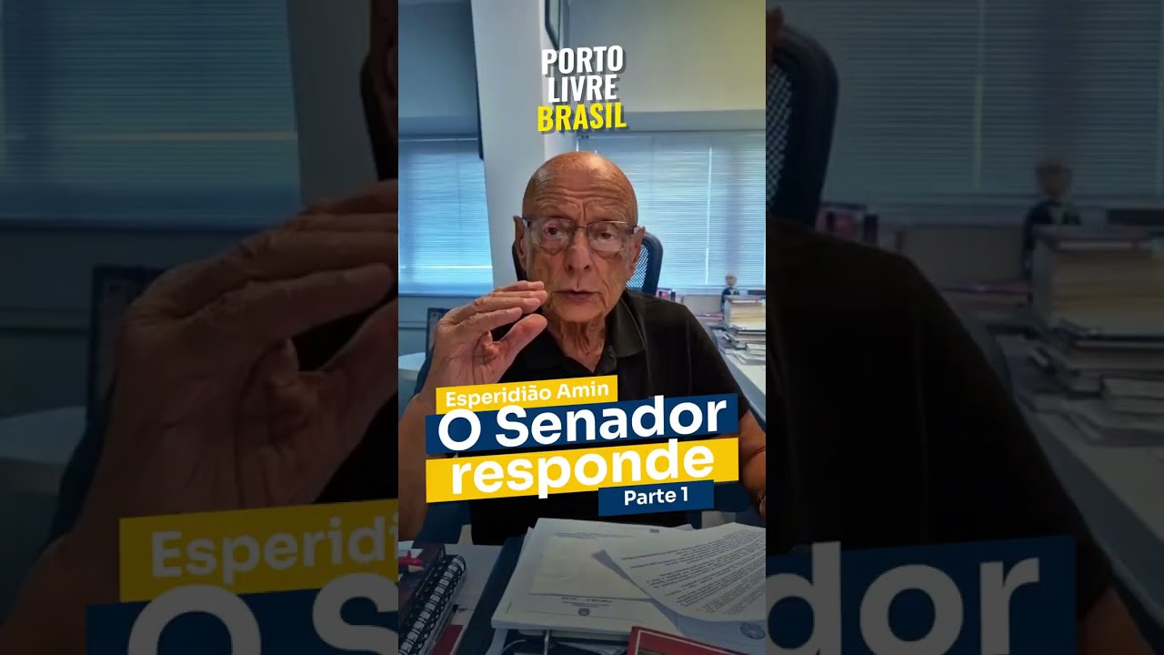 Senador Esperidião Amin responde