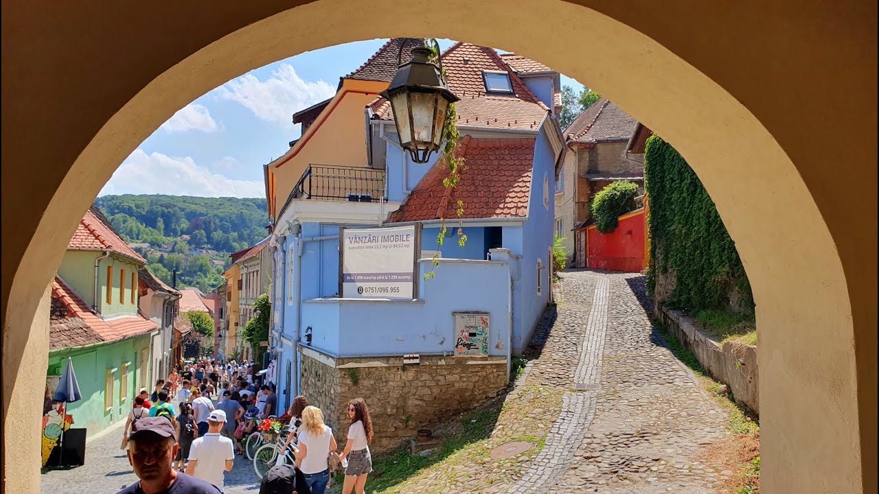 Sighișoara RUMANÍA | Una ciudad medieval de TRANSILVANIA Ep.1️⃣