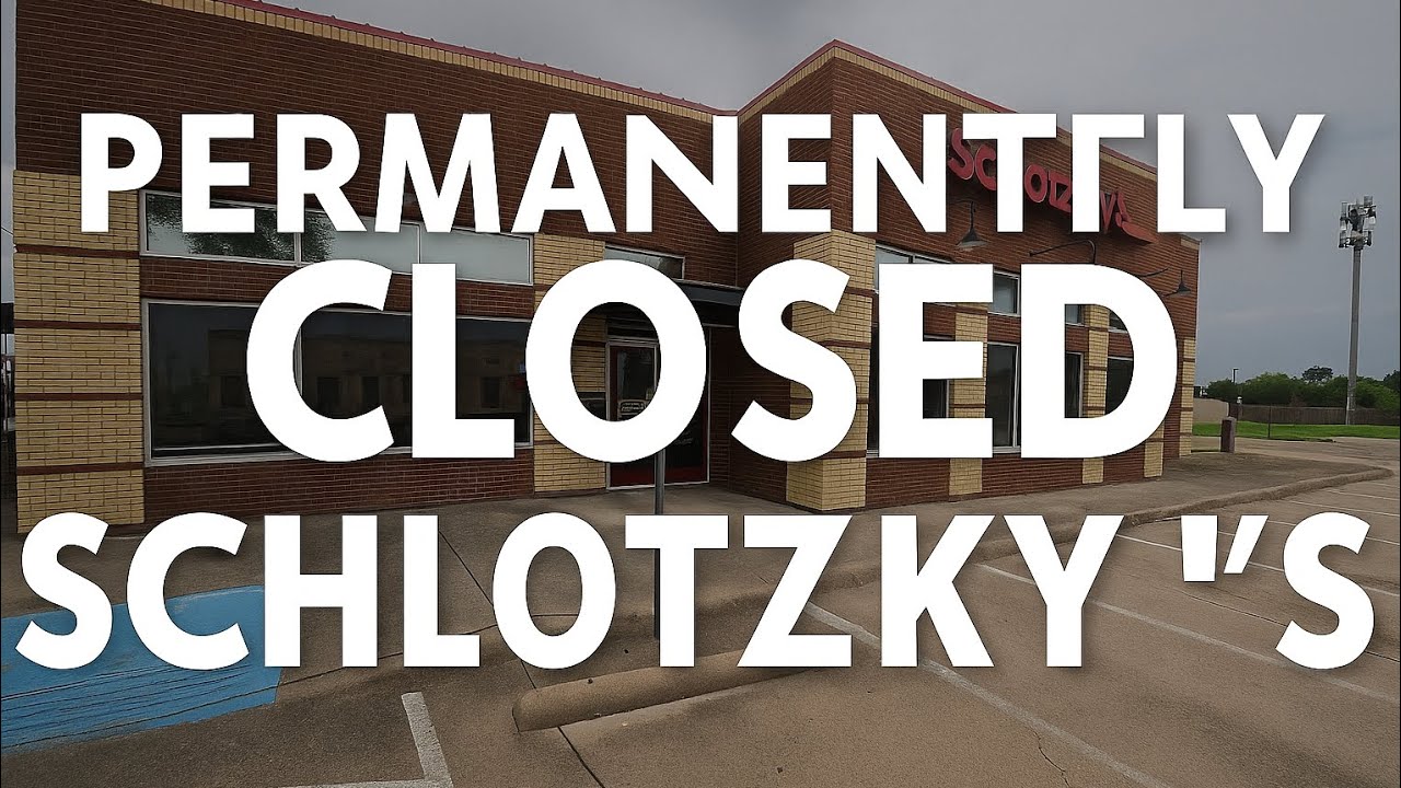 ABANDONED SCHLOTZSKY'S!!