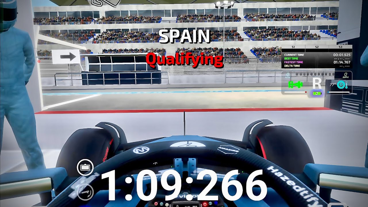 Fastest qualifying lap | Spanish GP 🇪🇸 | #monoposto #f1 Full video 🔗 in bio