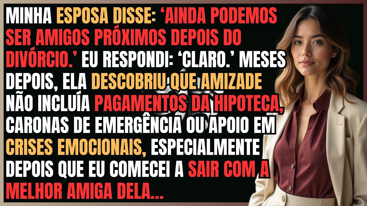A Esposa Queria Ser “Amigos Próximos” Depois do Divórcio — Eu Fiquei Próximo da Melhor Amiga Dela...