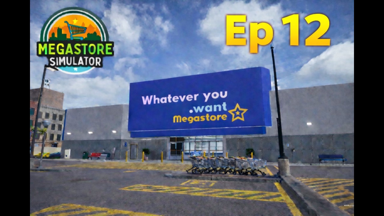 Starting to bulk buy items! Megastore Simulator (No Commentary)