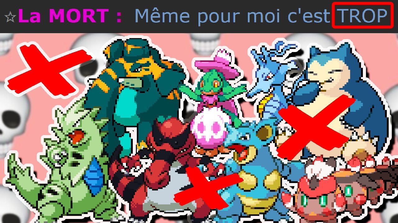 HUIT MORTS EN UNE SOIRÉE, J'AVAIS JAMAIS VÉCU ÇA EN 10 ANS DE LET'S PLAY💀 - Pokémon Opalo NUZLOCKE