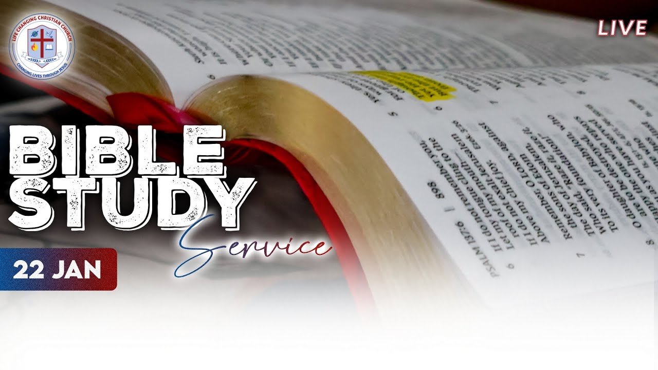 Bible Study Service - 22 January 2026