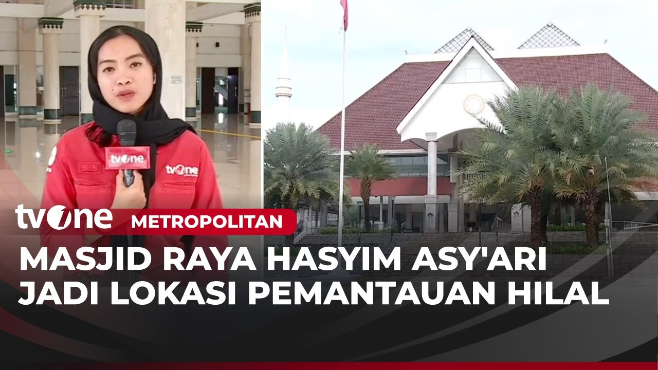 Memantau Hilal Dari Masjid Raya Hasyim Asy'ari | Metropolitan