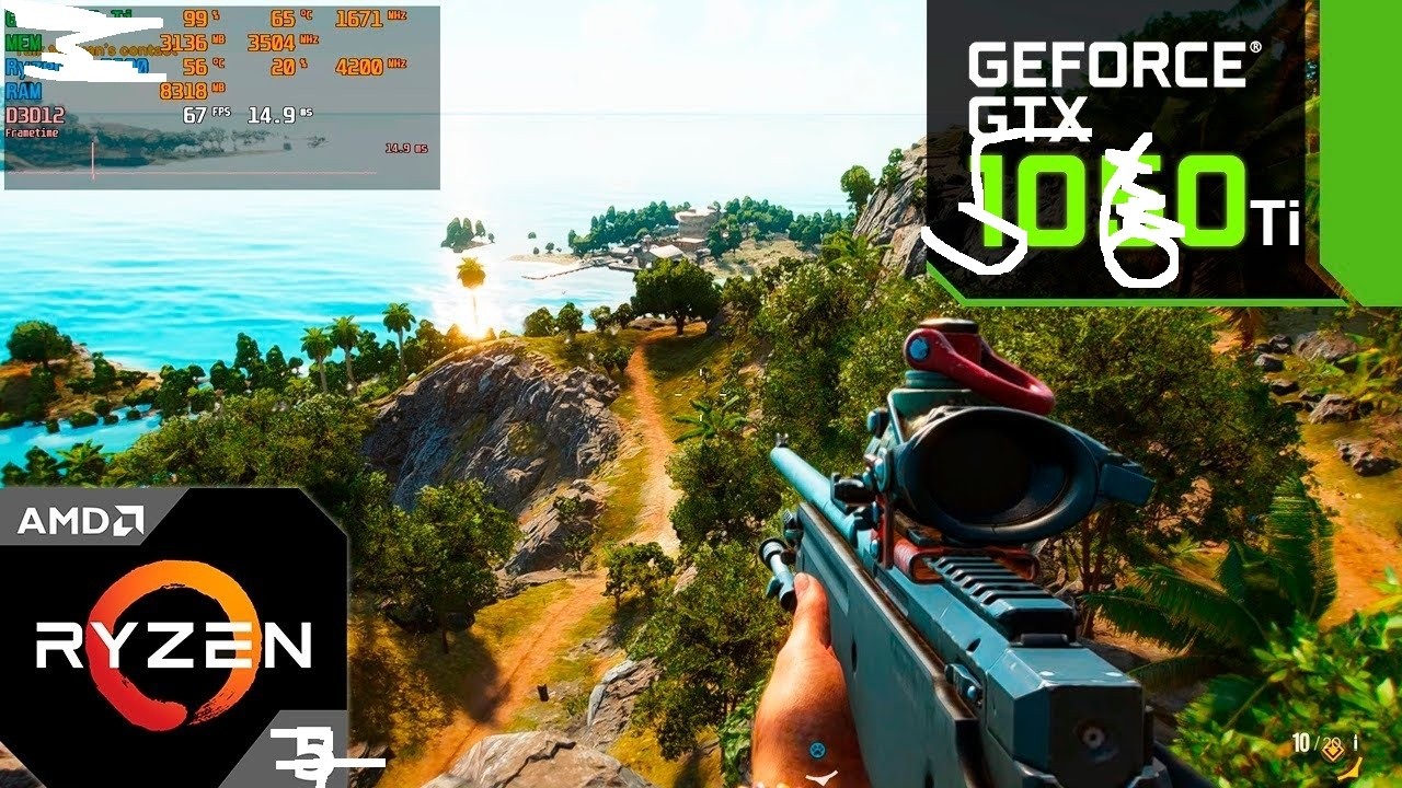 Far Cry 6 ( демо версия ) на ртх 5060 ti ( 8 gb) -честный тест от Странника