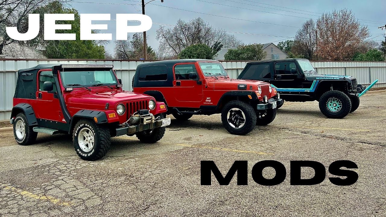 Three ways to Build a Jeep TJ/LJ
