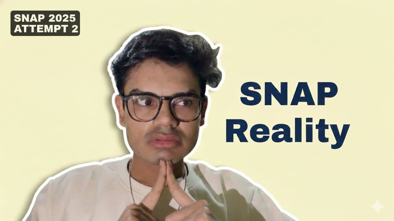 SNAP 2025 SLOT 2 Exam Experience | Honest Review & What I Felt |