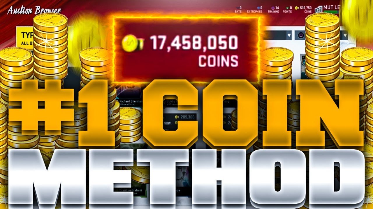 #1 COIN MAKING METHOD IN MADDEN 20!! | ULTIMATE GUIDE TO MAKE FAST COINS IN MADDEN 20!!