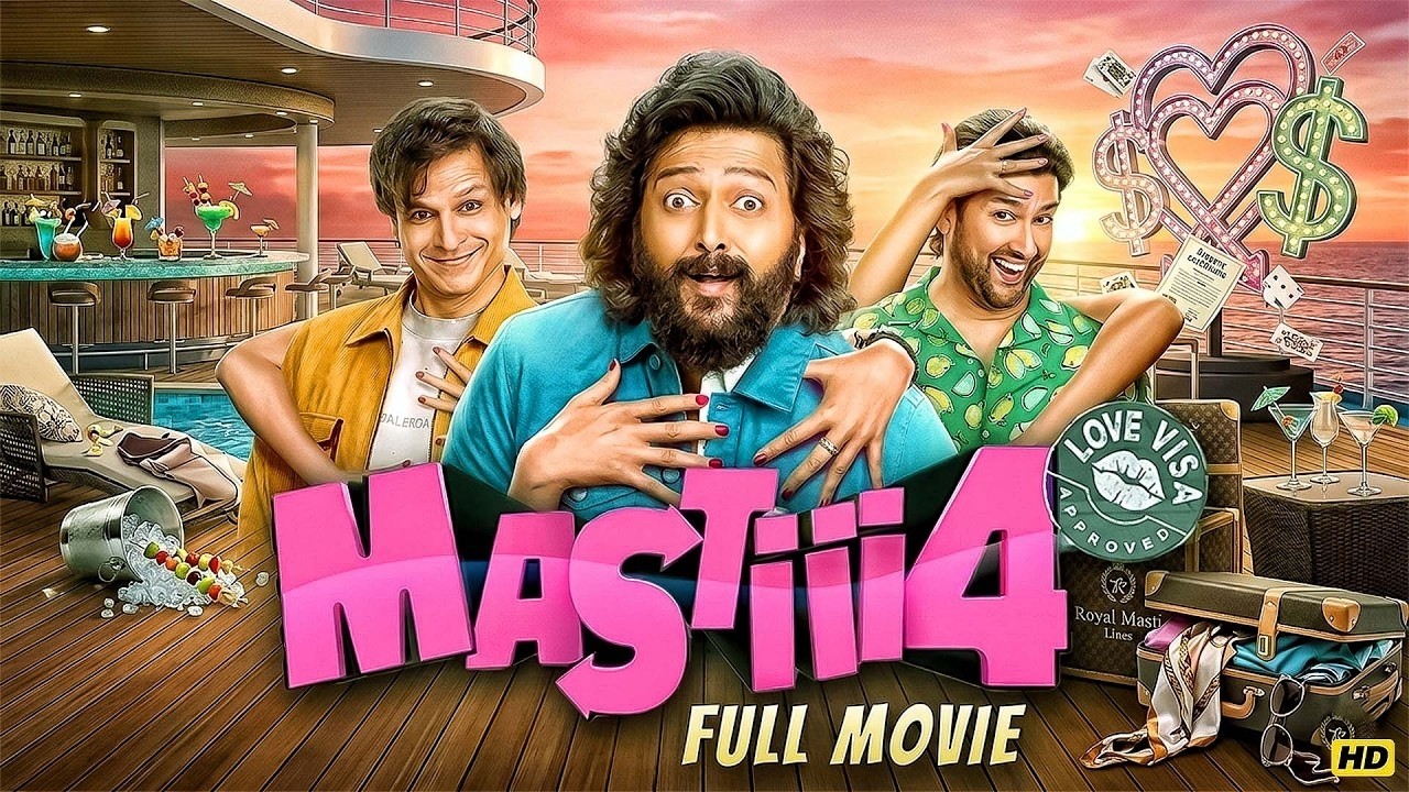 MASTI 4 Full Hindi Movie | Riteish Deshmukh, Vivek Oberoi, Aftab Shivdasani | Bollywood Comedy Movie