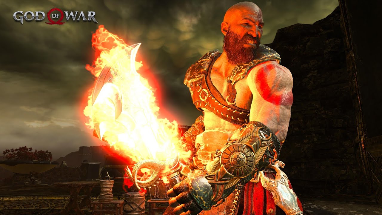 God of war 2018, 9th Valkyrie fight, Talisman of Betrayal easy defeated 😱 #godofwar #ps5 @YouTube 