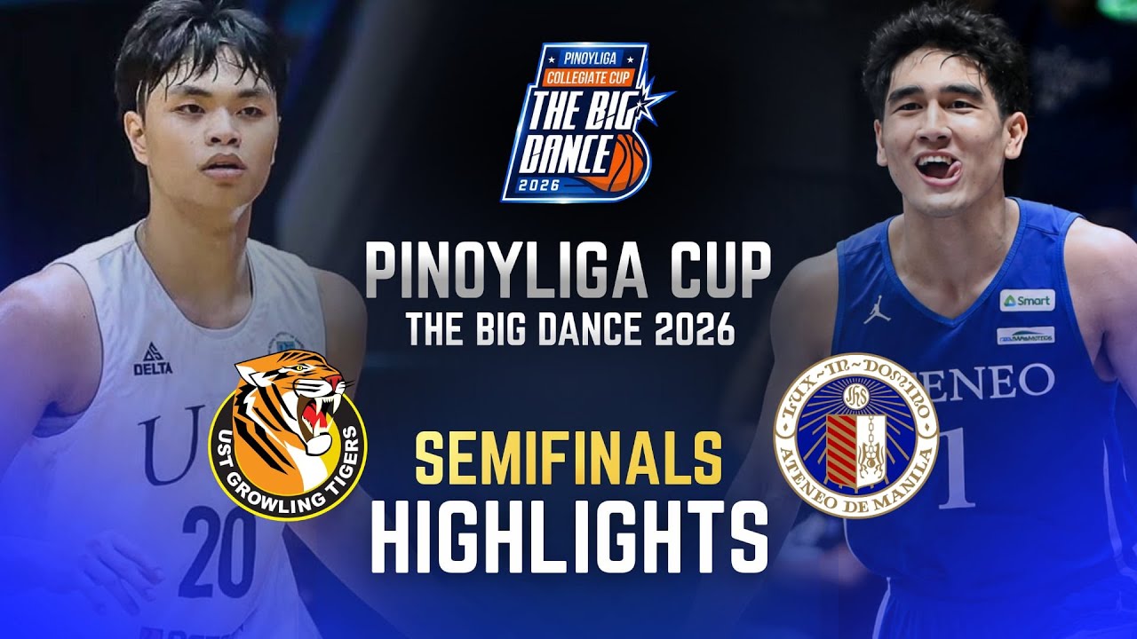 UST VS. ATENEO Full Game Highlights | SEMIFINALS I PINOYLIGA CUP THE BIG DANCE Season 3