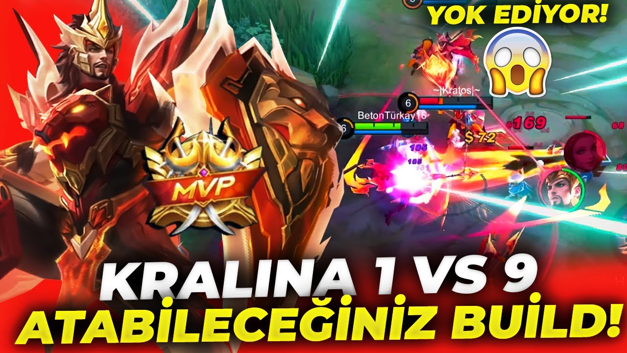 SAVAŞÇI GÖRÜNÜMLÜ 1 VS 5 ADC BUİLDİ (KRALI GELSE %100 EZER) Minsitthar | Mobile Legends