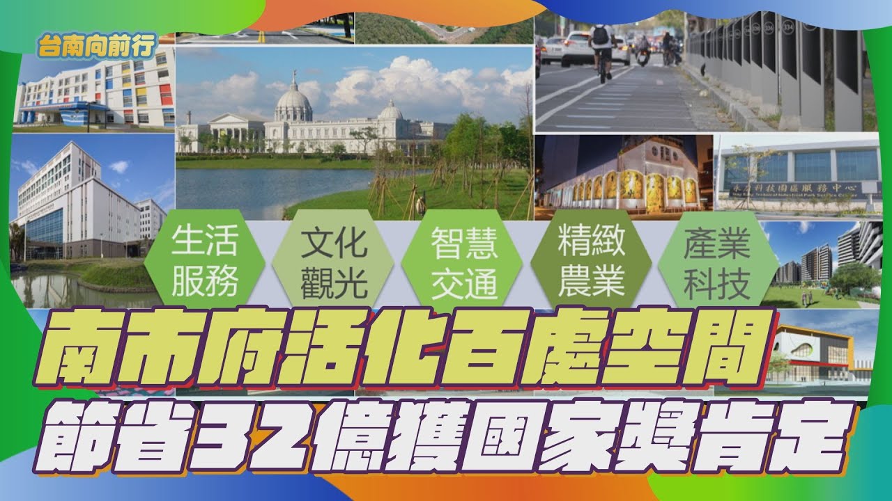 114台南向前行  第94集-南市府活化百處空間 節省32億獲國家獎肯定