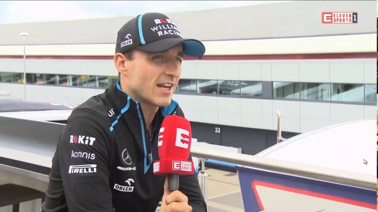 Robert Kubica - wywiad na Silverstone przed GP Wielkiej Brytanii 2019
