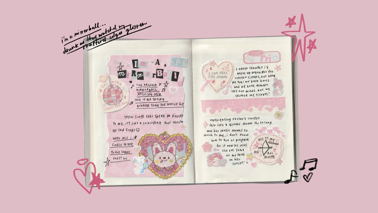 journal with me compilation ✩ my birthday week 🎂