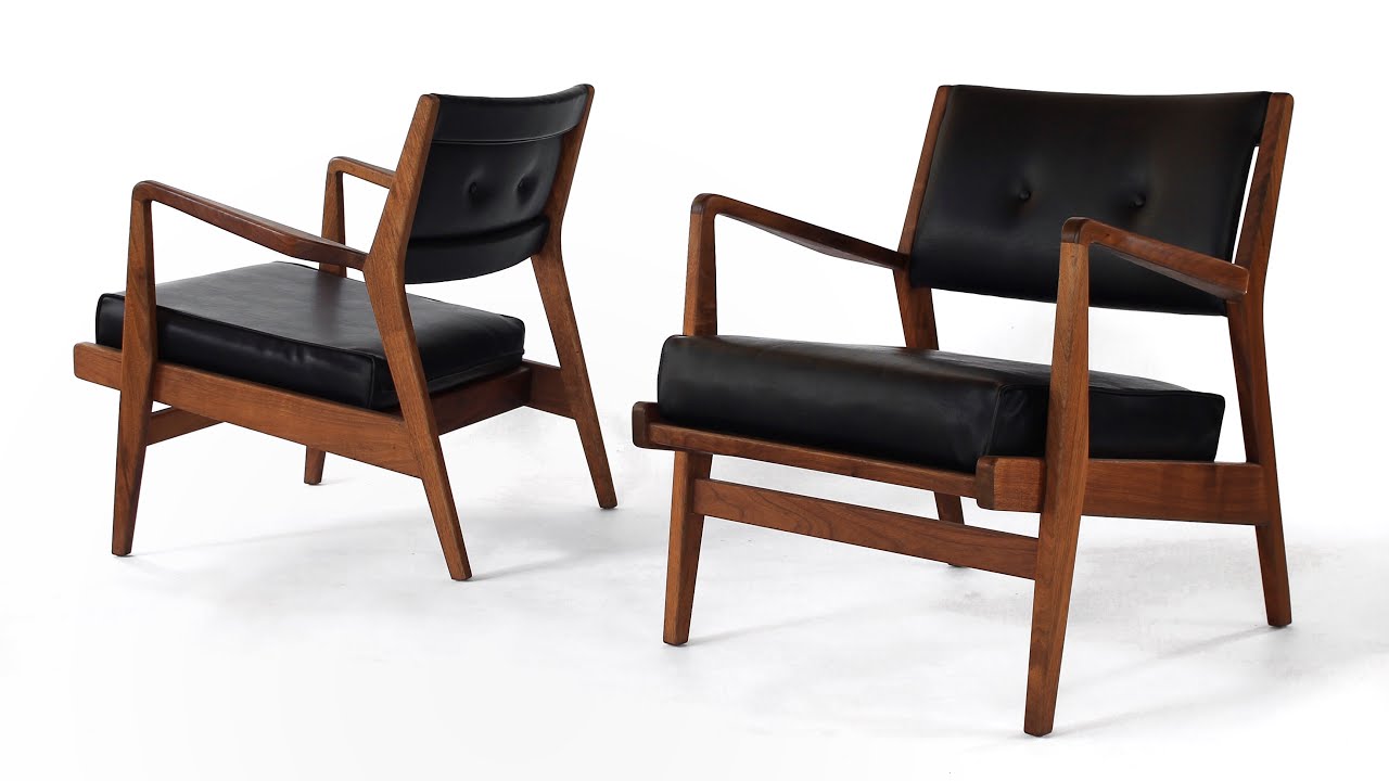 Mid Century Lounge Chairs by Jens Risom