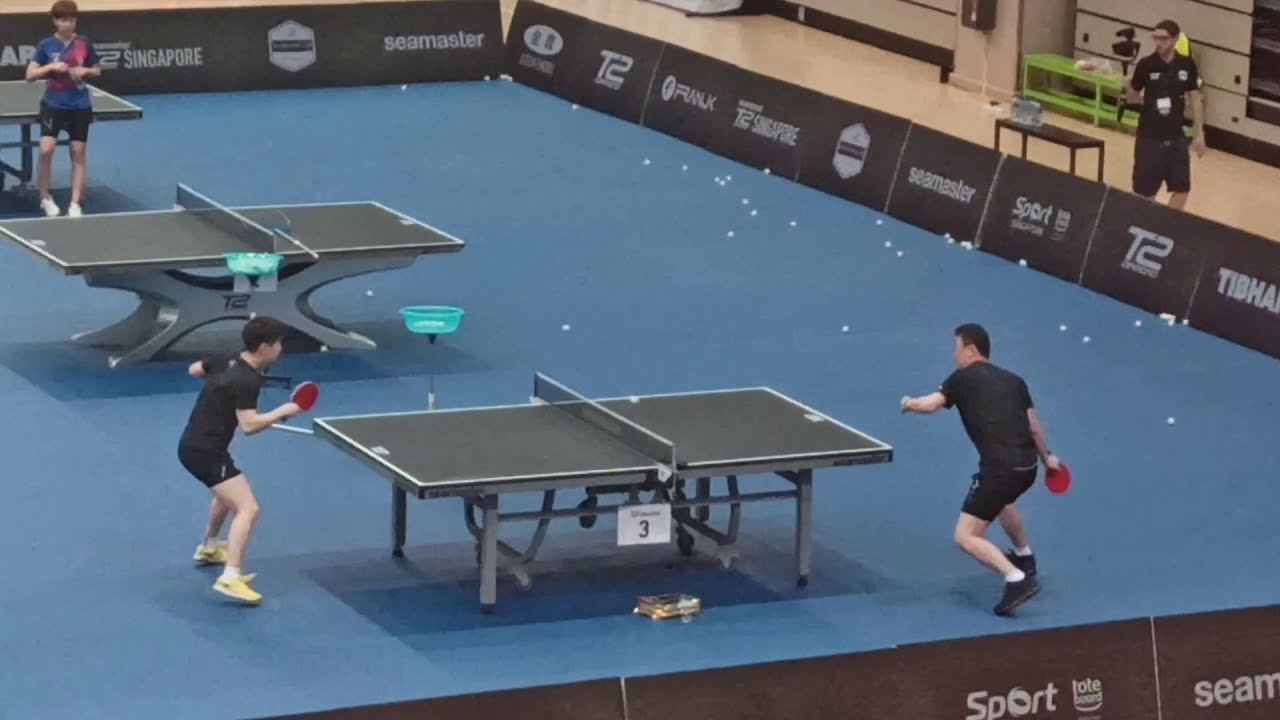 Ma lin 马琳 & Sun Yingsha 孙颖莎 training | 2019 T2 Diamond Singapore (MA LIN'S OUTSTANDING TOUCH!!)