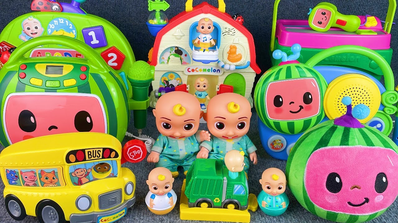 8 Minutes Satisfying with Unboxing Cocomelon Basket & Sing House Collection Review Toys | ASMR