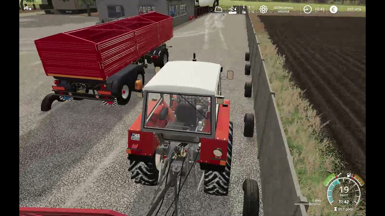 Prezentacia gospodarstwa na mapie Boćkowo 1990 w FS 19
