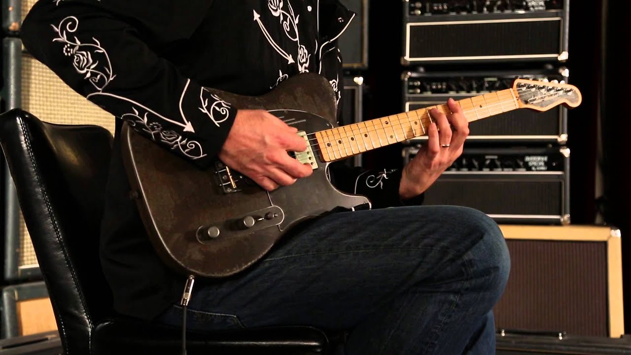 James Trussart 2015 NAMM Rust-O-Matic Steelcaster  •  SN: 14121