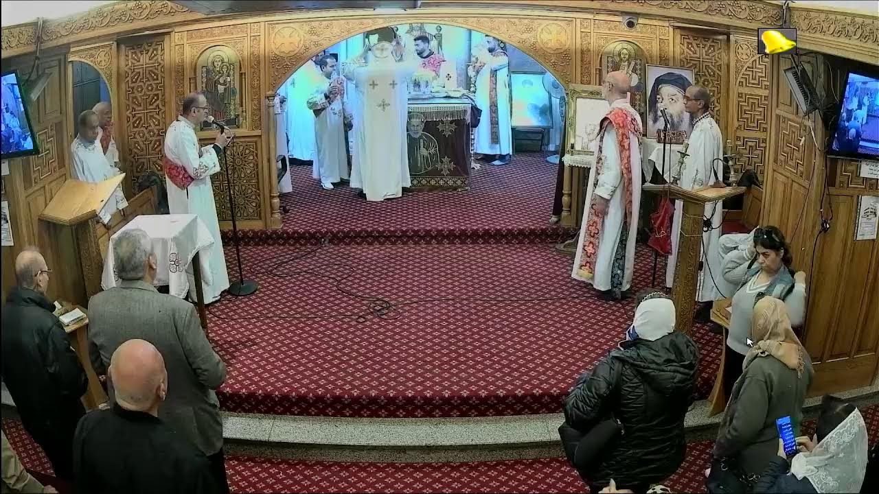 القداس الالهى يوم الثلاثاء من الصوم الكبير  10/ 3 /  2026 كنيسة الانبا ابرام