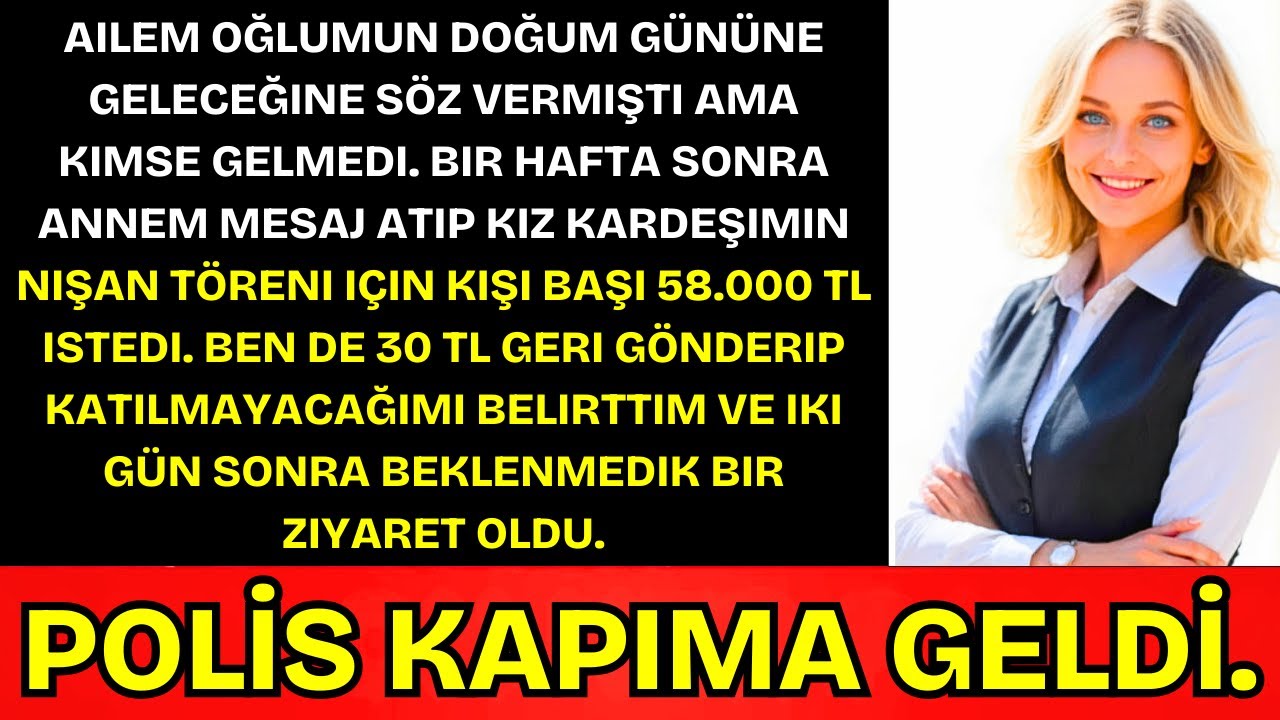 Aile Oğlumun Doğum Gününü Atlayınca Bir Dolar Gönderdim—İki Gün Sonra Polis Geldi…