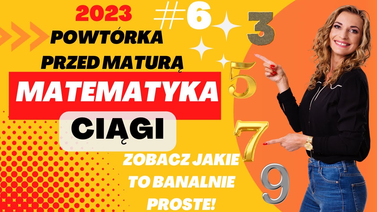 Ciąg arytmetyczny i geometryczny - Powtórka do matury z matematyki 2023 #6