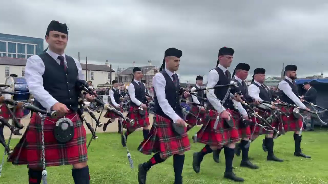 Field Marshal Montgomery - Medley @ All Ireland Pipe Band Championships 2025