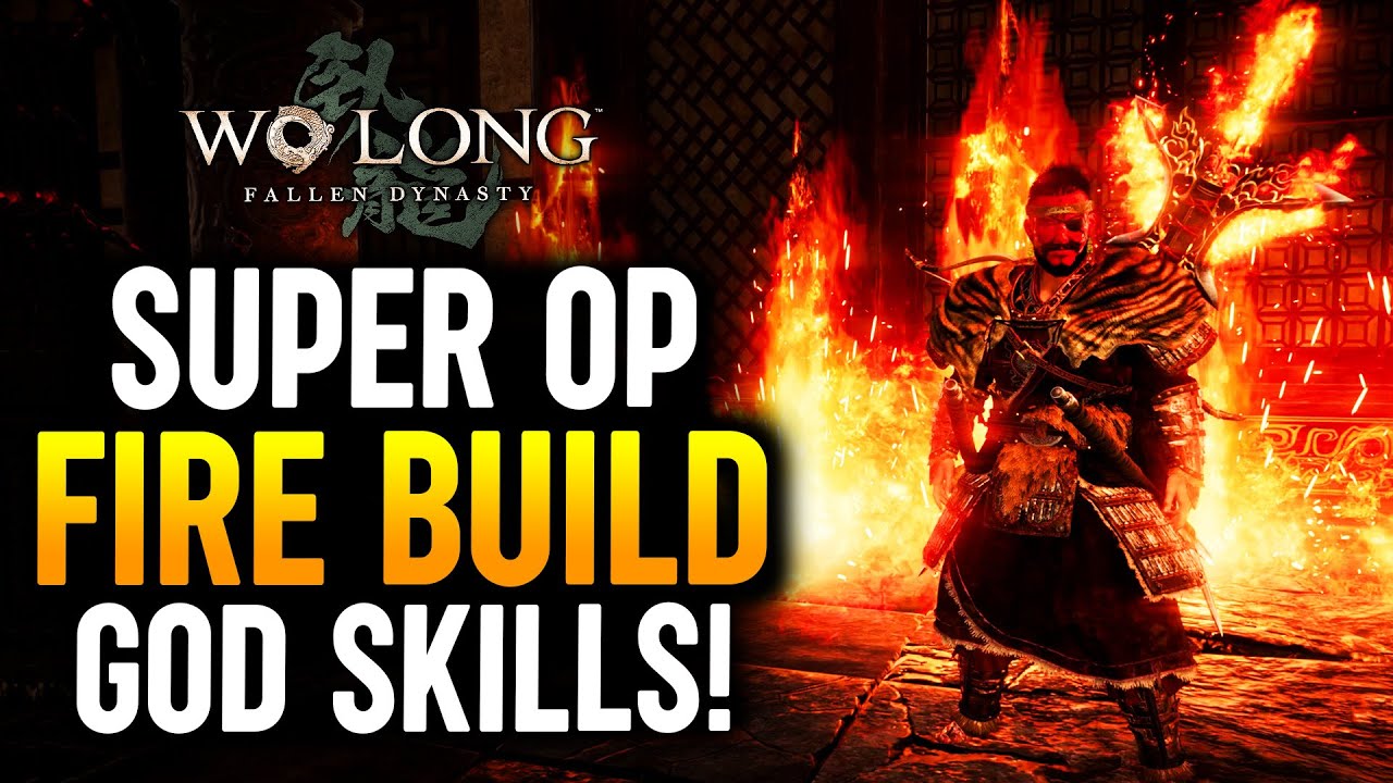 Самая мощная сборка огня ПЛАВИТ ВСЁ в Wo Long Fallen Dynasty! (Лучшая сборка огня)