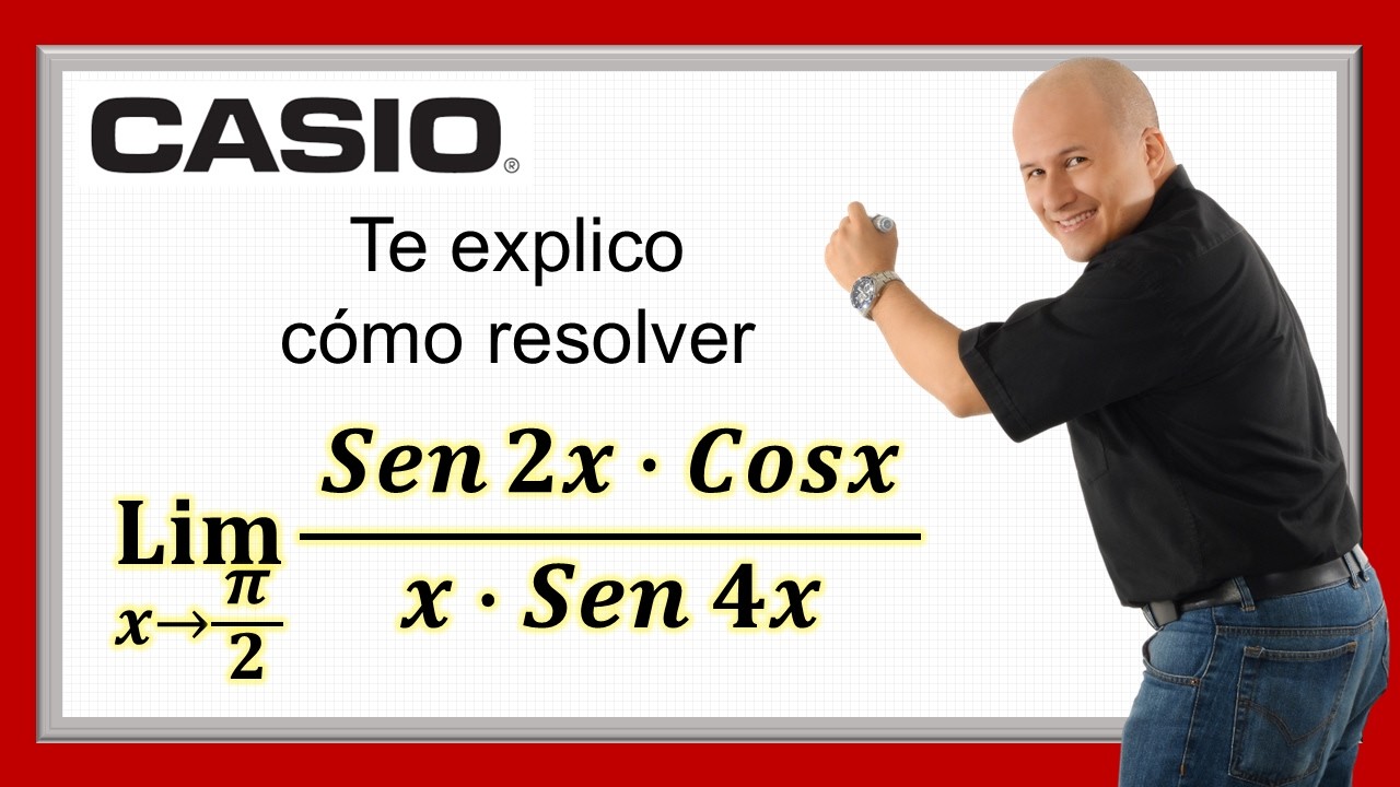 Regla de L'Hopital | Ej. 6 #julioprofe y #casio