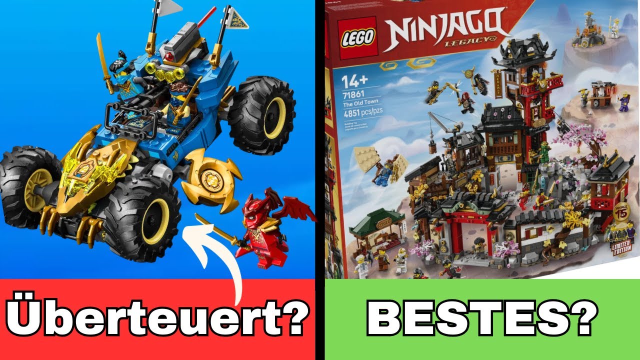 ALLE NINJAGO 2026 JANUAR SETS GERANKED