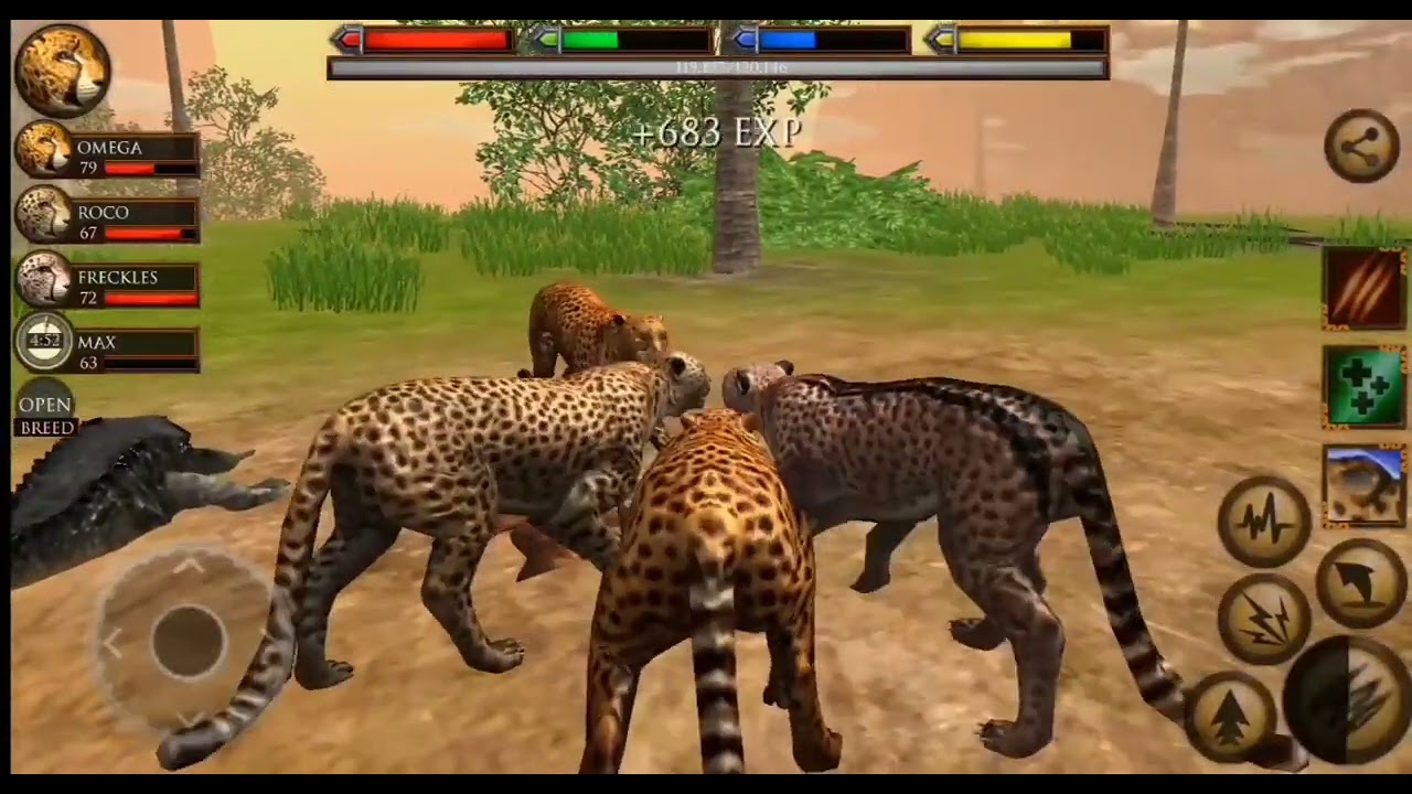 CHEETAH LVL 100 +ALL ANIMALS UNLOCKED - Ultimate Savanna Simulator